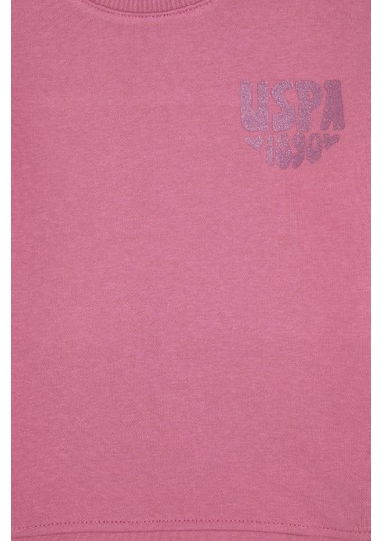 Kız Çocuk Koyu Pembe Sweatshirt 50314289-VR167 modelleri