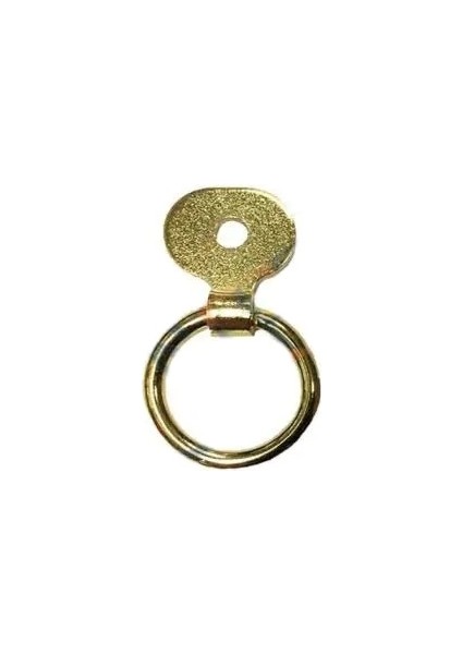 Halkalı Tablo, Çerçeve Askısı, Küçük, 15X28MM, Sarı - 100 Adet