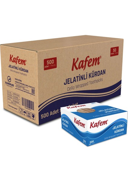 Jelatinli Kürdan 500LÜ x 50 Paket (Koli)