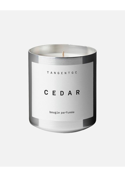 Cedar Parfümlü Gıda Kandeleyi Doğal Soja Wax Içinde Zedern Parfümü