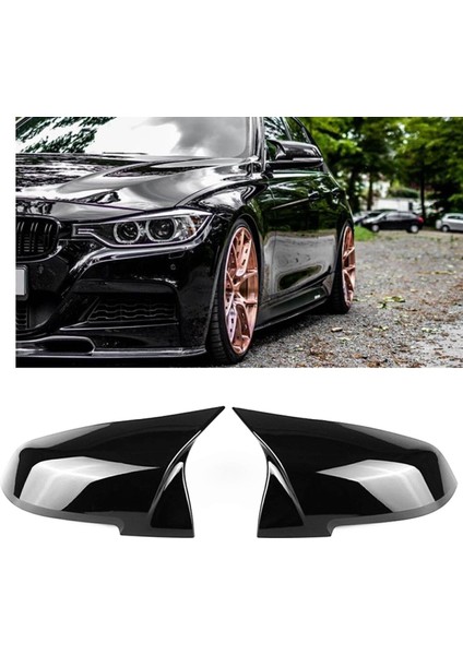 Bmw F30 2012-2019 3.seri Parlak Siyah Batman Ayna Kapagı