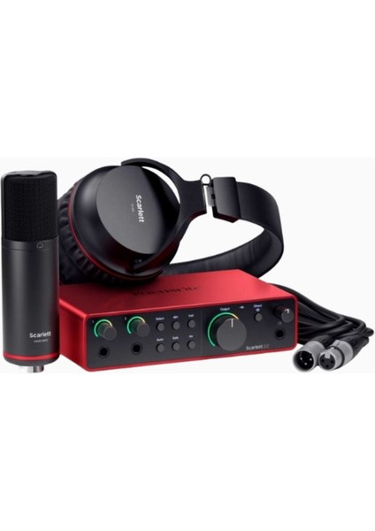 Scarlett 2i2 Studio 4. Nesil Stüdyo Kiti