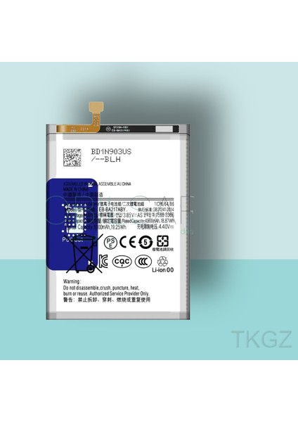 - Samsung Galaxy M12 - M127 Batarya Pil Orijinal Sıfır