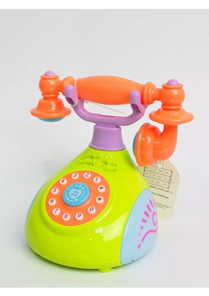 Klasik Stil Pilli Müzikli Çocuk Telefonu