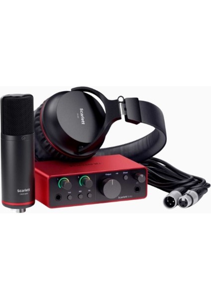 Scarlett Solo Studio 4. Nesil Stüdyo Kiti