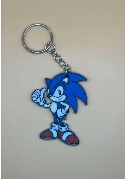 Sonic Sevimli Figür Karakter Anahtarlık