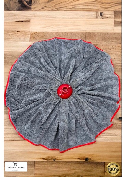 Süper Emici Yer Kurulama Mop Bezi (Gri ) 55X105 cm