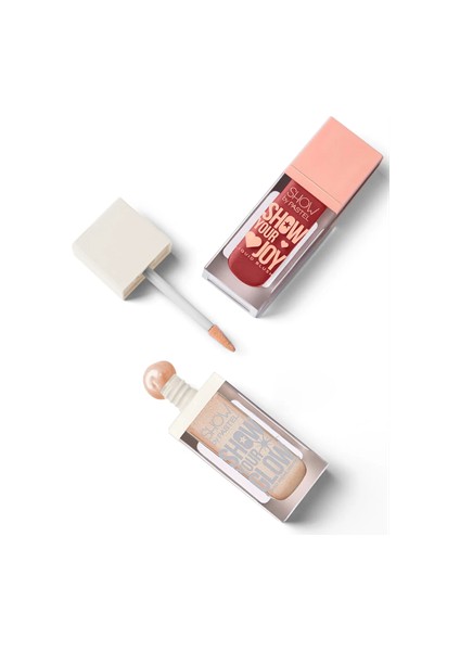 Mix & Match Glow Liquid Highlighter 72 & Joy Liquid Blush 55 Pastel fırsatları