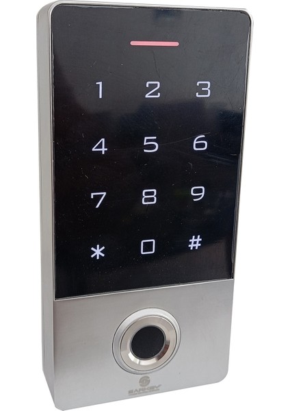 SR-212 Em-W Metal Kasa, Kart-Şifre-Parmak Izi Özellikli Biyometrik Cihaz (125 Khz)