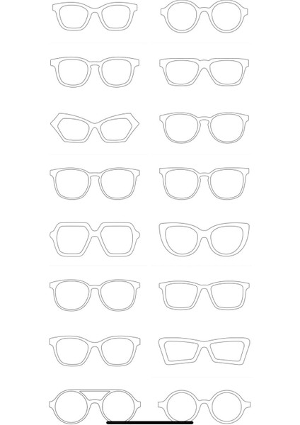 Kenevir 'den Yüksek Kalite Unisex Gözlük fiyatları