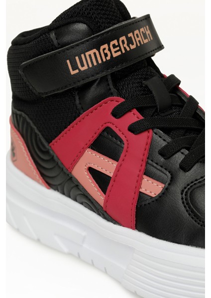 Crusel Hı 5pr Fuşya Kız Çocuk High Sneaker