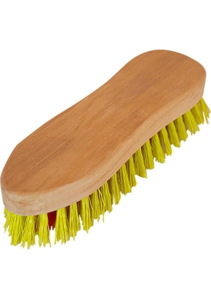 Kahverengi Ahşap El Fırçası, Sert Halı Temizleme Aracı