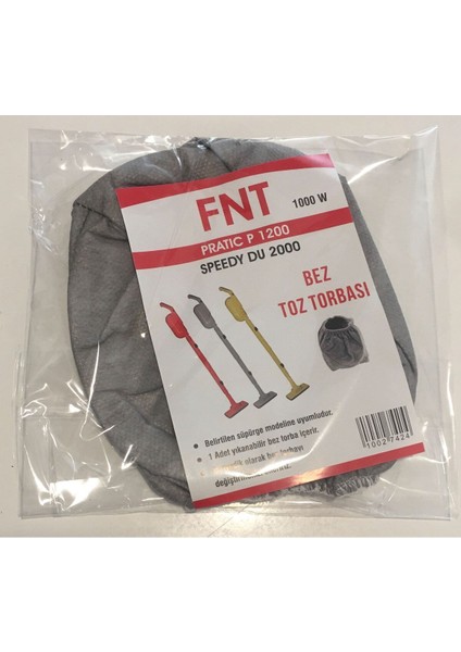 Dikey Süpürge Toz Torbası 10'lu ve Tırnak Seti Hediye, Gri Renk fiyatları