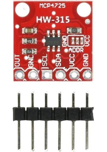 MCP4725 I2C Dac Breakout Modül