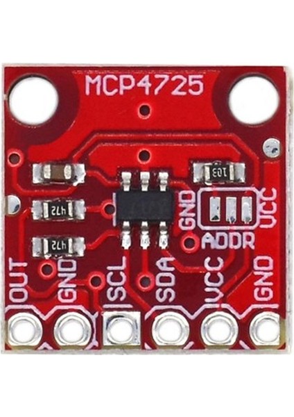 MCP4725 I2C Dac Breakout Modül