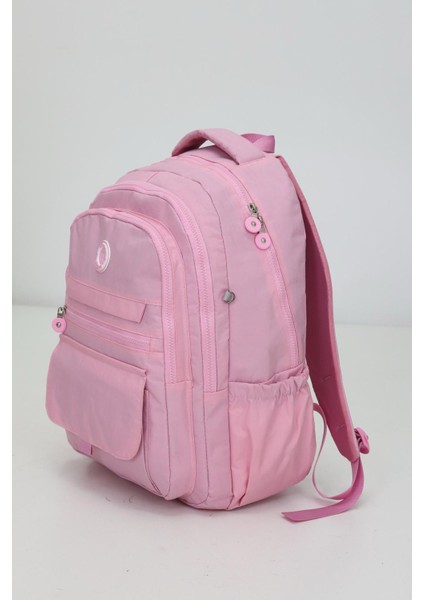 5 Gözlü Kapaklı Geniş Sırt Çantası Peluş Hediyeli modelleri