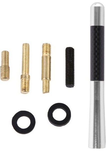 Passat cc Uyumlu Karbon Fiber Oto Radyo Anteni Çubuk Anten Gri 12 cm fiyatları