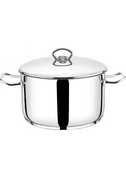 Öncü Paslanmaz Çelik 26 cm Derin Tencere