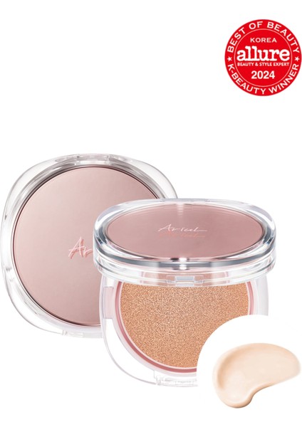 Ink Feather Cover Lasting Cushion 03 Cream Beige - SPF50+ Pa++++ Korumalı Kalıcı Yapıda Kapatıcı Cushion