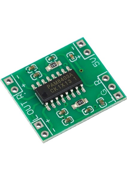 Minyatür Dijital Güç Amplikatör Devresi 2*3W Class D PAM8403 Power Amplifier Board 2.5~5V