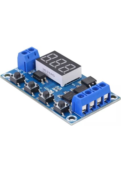 Dual Mos 12 24V Zaman Ayarlı Geciktirmeli LED Ekran Zaman Rölesi modelleri