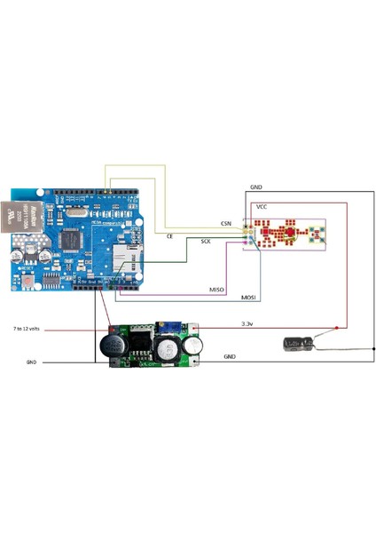 Ethernet W5100 Shield Klon