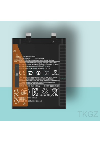 - Xiaomi Mİ12T Pro - BN5J - Batarya Pil Orijinal Sıfır