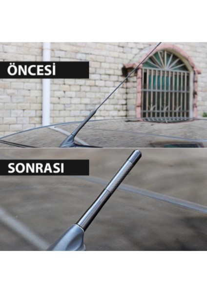 Volkswagen Passat cc Uyumlu Karbon Oto Çubuk Anten Kırmızı (345) fırsatları