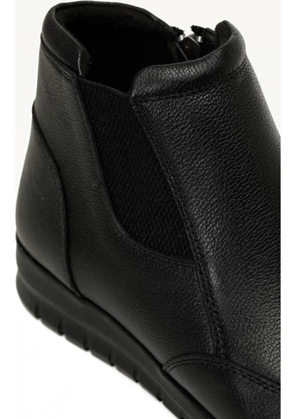 103180.Z5PR Siyah Kadın Düz Bot