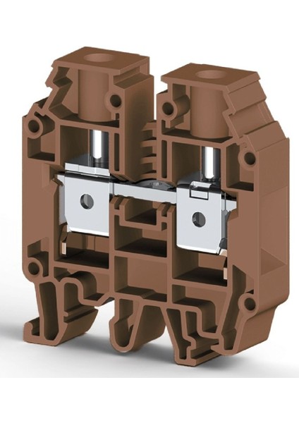 Tbl6-Kh ,kahverengi 6mm Vidalı Ray Klemens