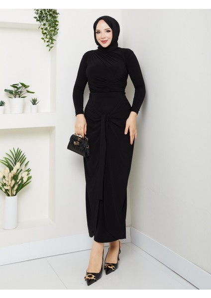 Sandy Kumaş Bağlamalı Etek modelleri