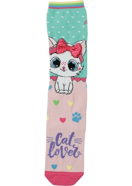 3D Caty 1 Lı Skt-G 5pr Pembe Kız Çocuk Çorap