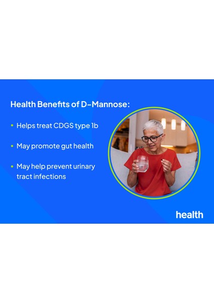 D-Mannose Cranberry Vaccinium Urinary Tract Health Dual Action Formula İdrar Yolu