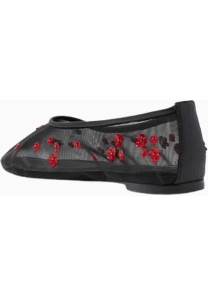 Alba Mesh Ballerina Flats, File Babet, Rahat ve Şık, Günlük Kullanım fırsatları