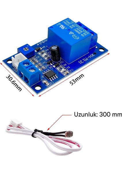 XH-M131 5V Işık Kontrol Sensör Röle Kartı Otomatik Parlaklık Kontrol modelleri