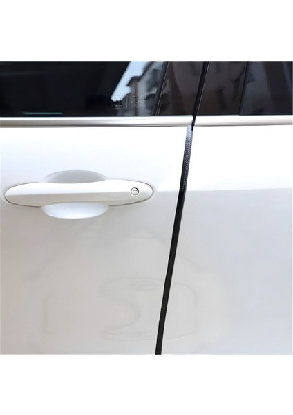 Volksvogen Golf 6 Oto Araç Kapı Koruma Fitili 5metre Parlak Siyah Renk indirimleri