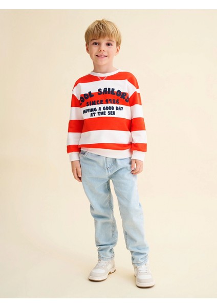 Lcw Kids Indigo Beli Lastikli Erkek Bebek Jean Pantolon fiyatları