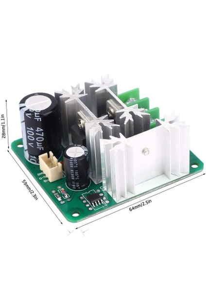 Ccmhcn Dc Motor Hız Kontrol Cihazı Pwm Plc 6V12V36V60V90V15A fırsatları