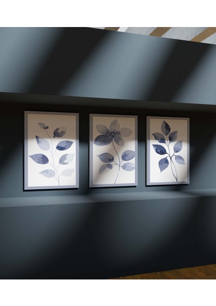 Yüksek Kaliteli Çerçeve Görünümlü 3 Lü Tablo Mutfak Tabloları