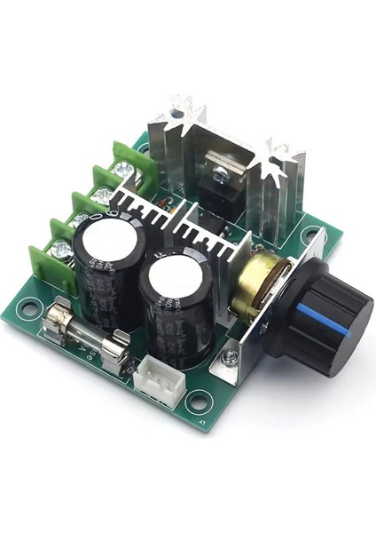 12V-40V Kademesiz Motor Hız Regülatörü 12V-40V 10A