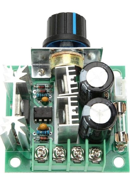 12V-40V Kademesiz Motor Hız Regülatörü 12V-40V 10A