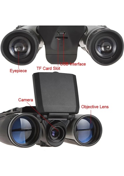 12X32 Zoom Dijital Dürbün Teleskop Kamera 5mp Cmos Sensör 2.0 Inc Tft Full Hd 1080 P Dvr Fotoğraf Video Kayıt USB Dürbün indirimleri