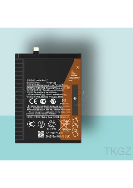 - Xiaomi Poco X3 - BN57 - Batarya Pil Orijinal Sıfır