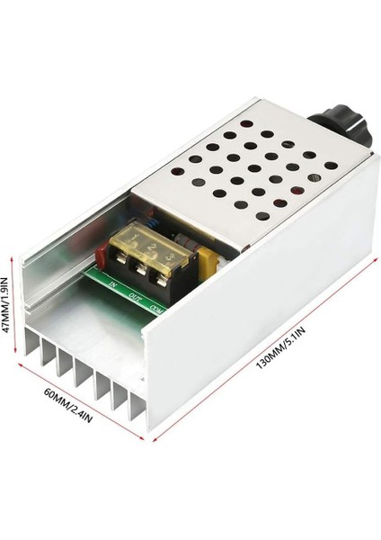 6000W Yüksek Güç Elektronik Voltaj Regülatör Modülü Hız Sıcaklık Kontrol Koruyuculu fırsatları