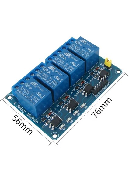 4 Yönlü Röle Optocoupler Gösterge Işıklı Output 5V fırsatları