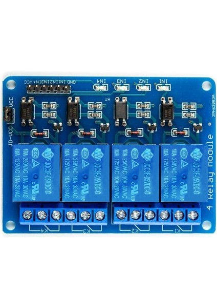 4 Yönlü Röle Optocoupler Gösterge Işıklı Output 5V