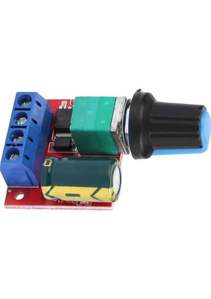 Pwm Dc Motor Hız Ayarlayıcı 5V-35V Speed Regulator Switch 5A Switch Function LED Dimmer