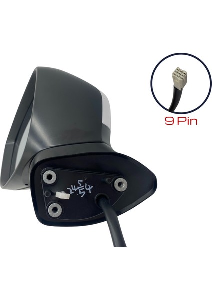 Dış Dikiz Aynası Mazda Cx-5 2017-2019 Elektrikli, Isıtmalı, Sinyalli, Bliss, Otomatik Katlanır, Astarlı Kapak, 9 Pin indirimleri