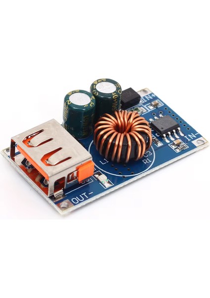 USB Dc Step-Down Modül 12V24V To Qc3.0 Mobil Telefon Hızlı Şarj Modülü Qcmını