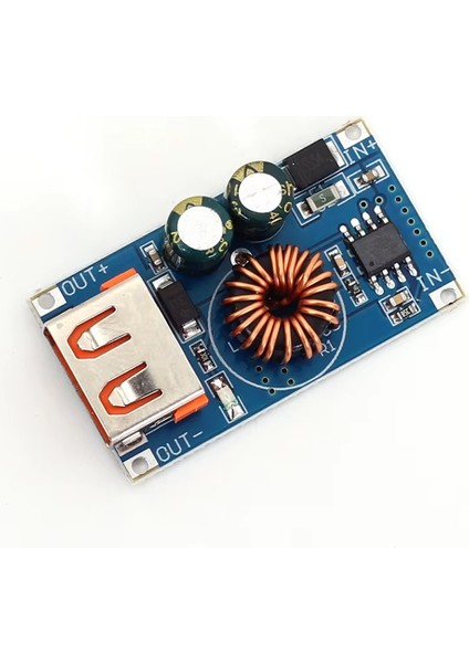USB Dc Step-Down Modül 12V24V To Qc3.0 Mobil Telefon Hızlı Şarj Modülü Qcmını
